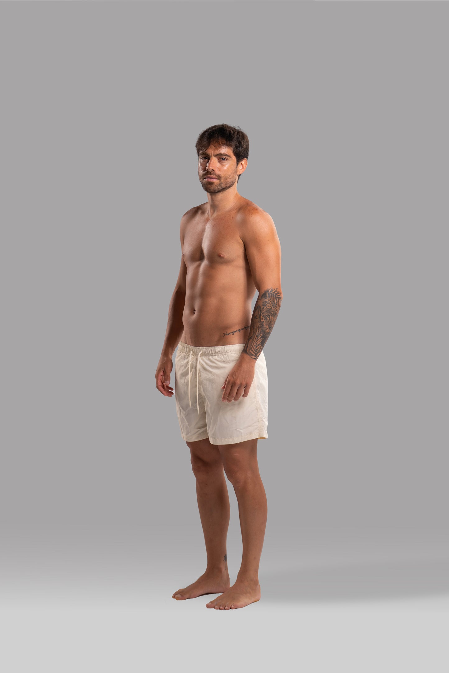 Yellow petter Cotton Shorts