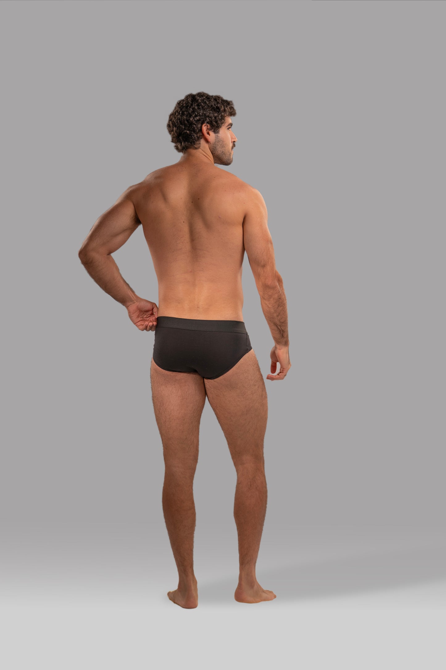 Black Y-Briefs