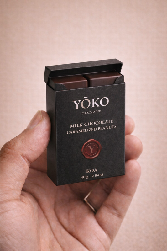 Milk chocolate x Caramelized Peanuts