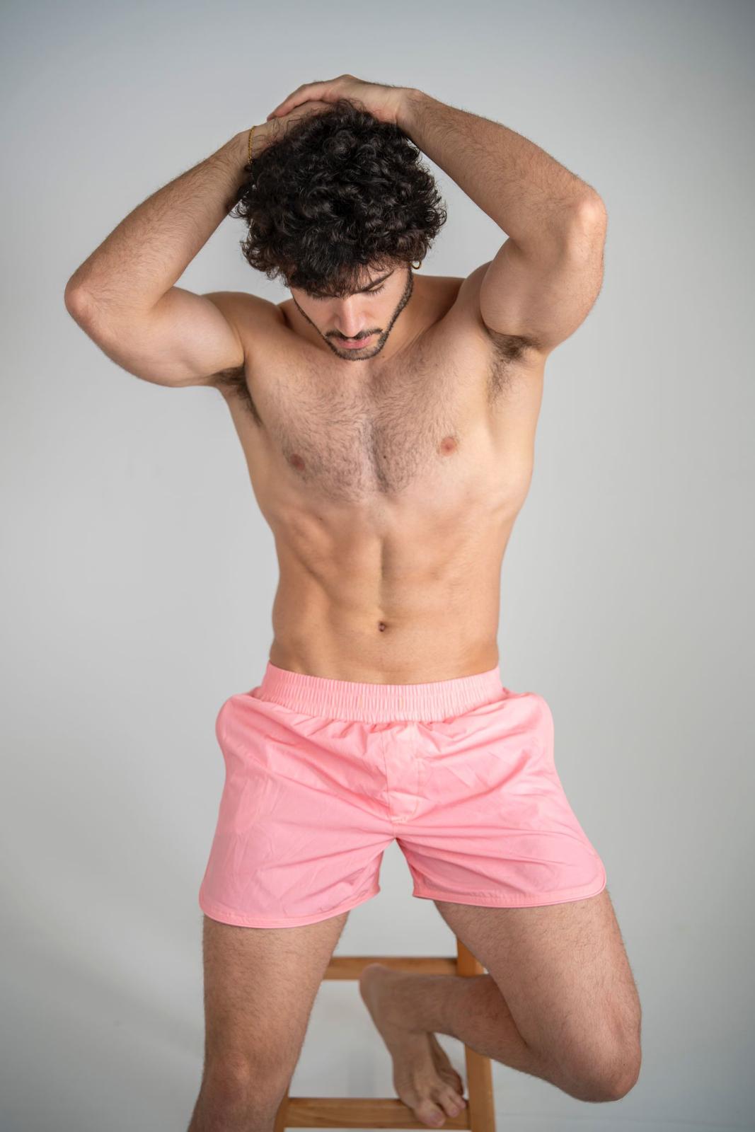 Pink Swim Shorts