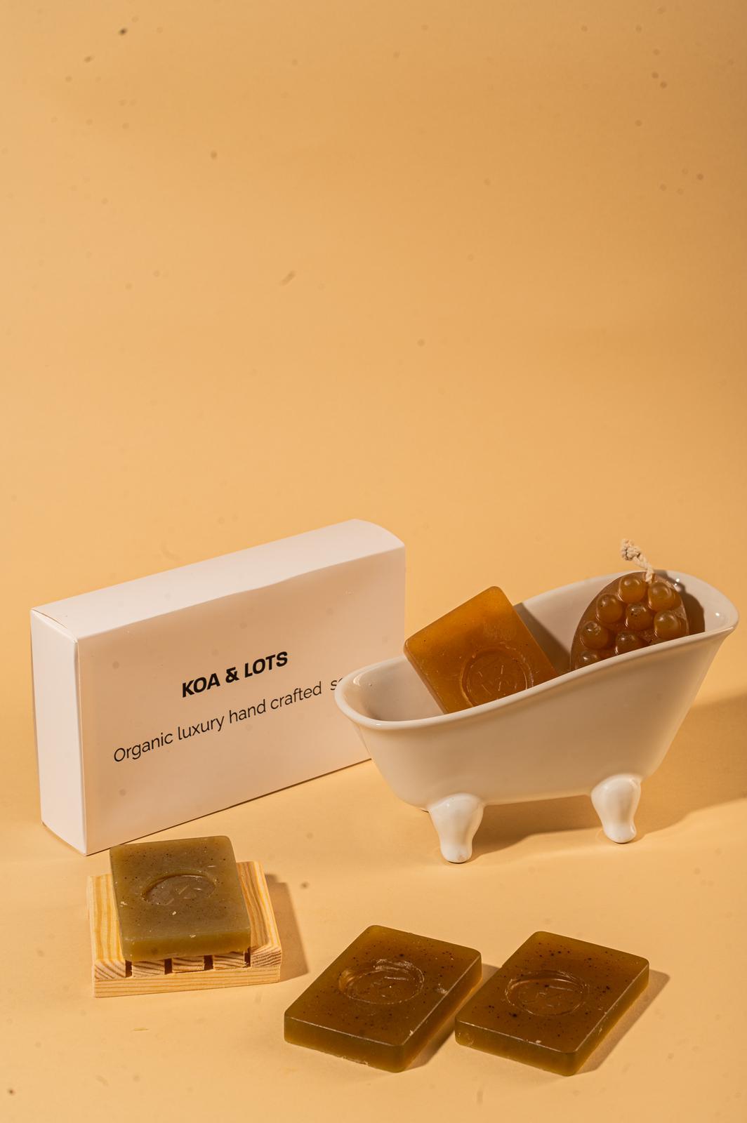 Matcha soap box