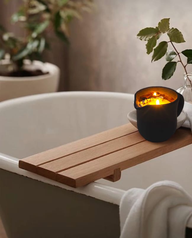 Citrus energetic Massage Candle