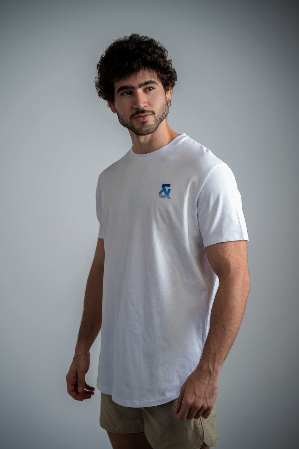 White x Blue T-Shirt