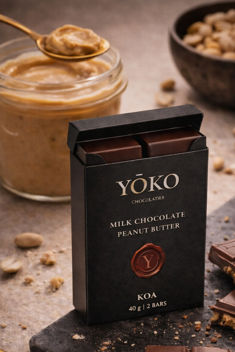 Milk chocolate x Caramelized Peanuts