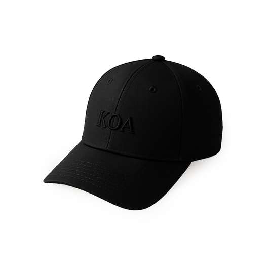 Black KOA Cap