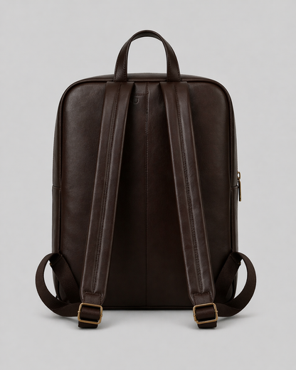 Brown traveler back bag