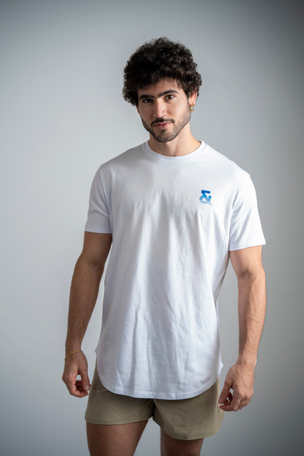 White x Blue T-Shirt