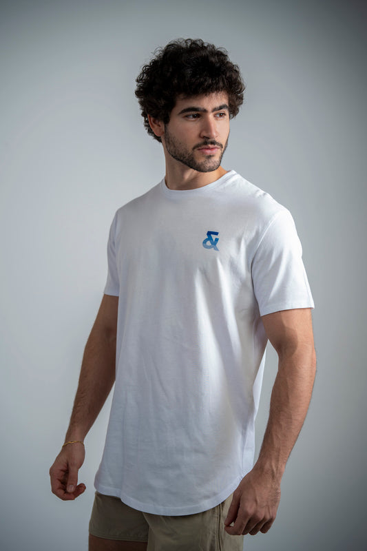 White x Blue T-Shirt