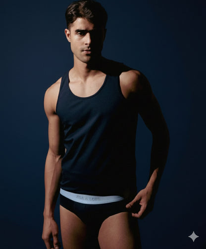 Navy blue  & sky Blue Y-Brief