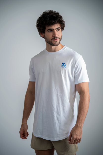 White x Blue T-Shirt