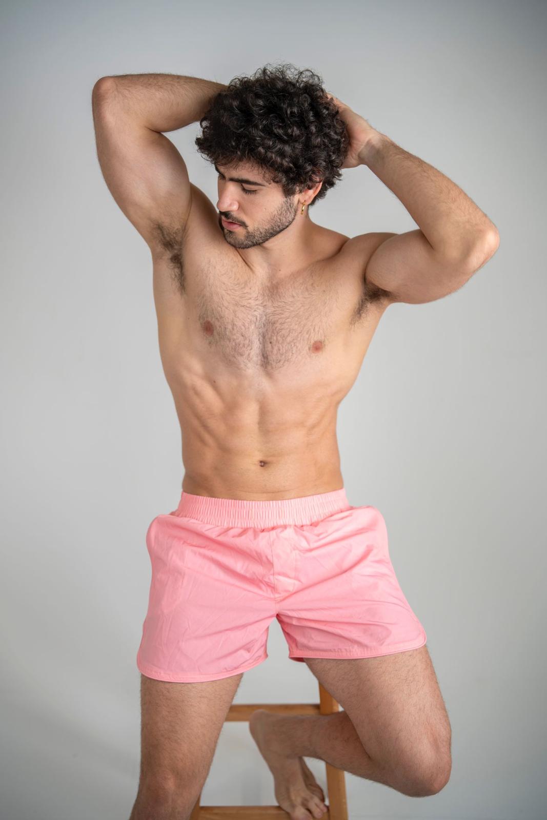 Pink Swim Shorts