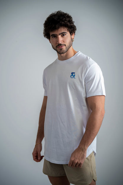 White x Blue T-Shirt