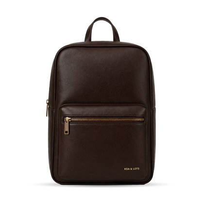 Brown traveler back bag