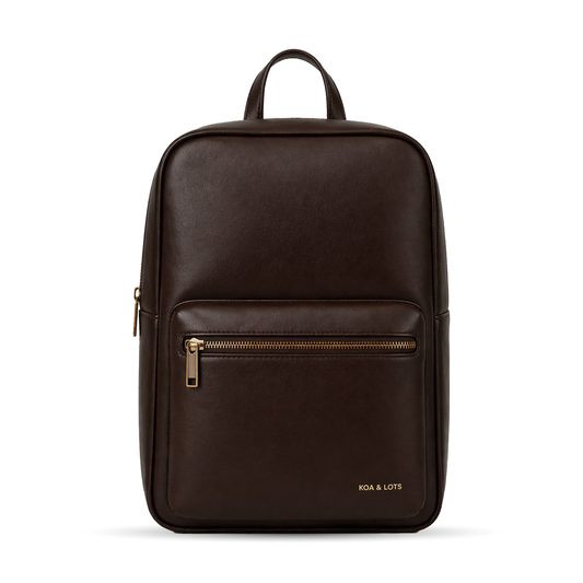 Brown traveler back bag