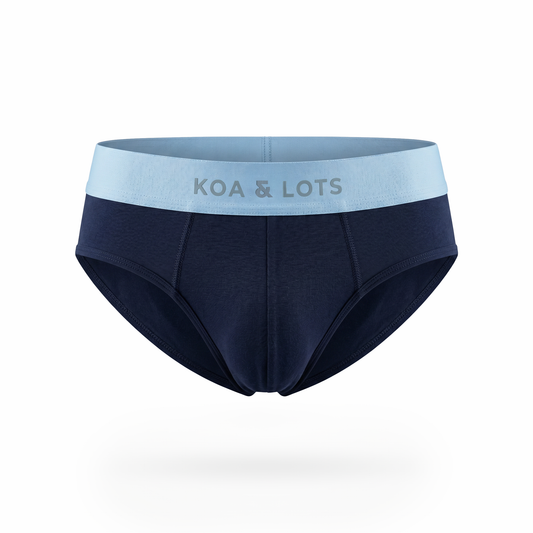 Navy blue  & sky Blue Y-Brief