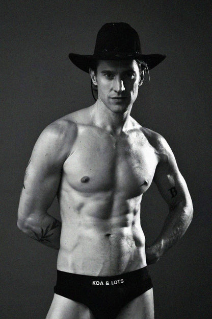 Black Y-Brief