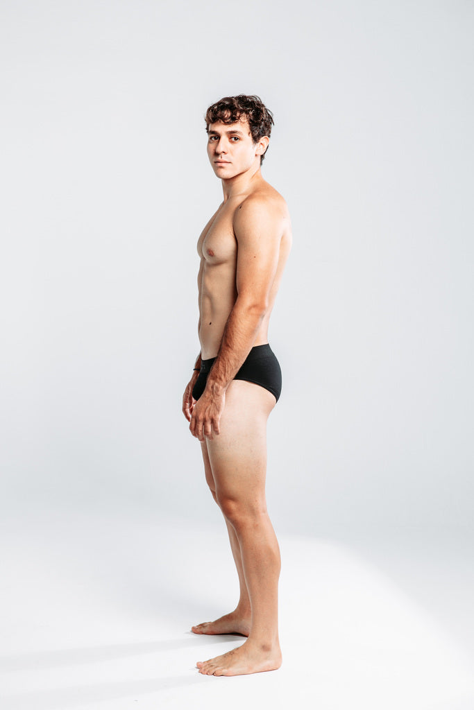 Black Y-Brief