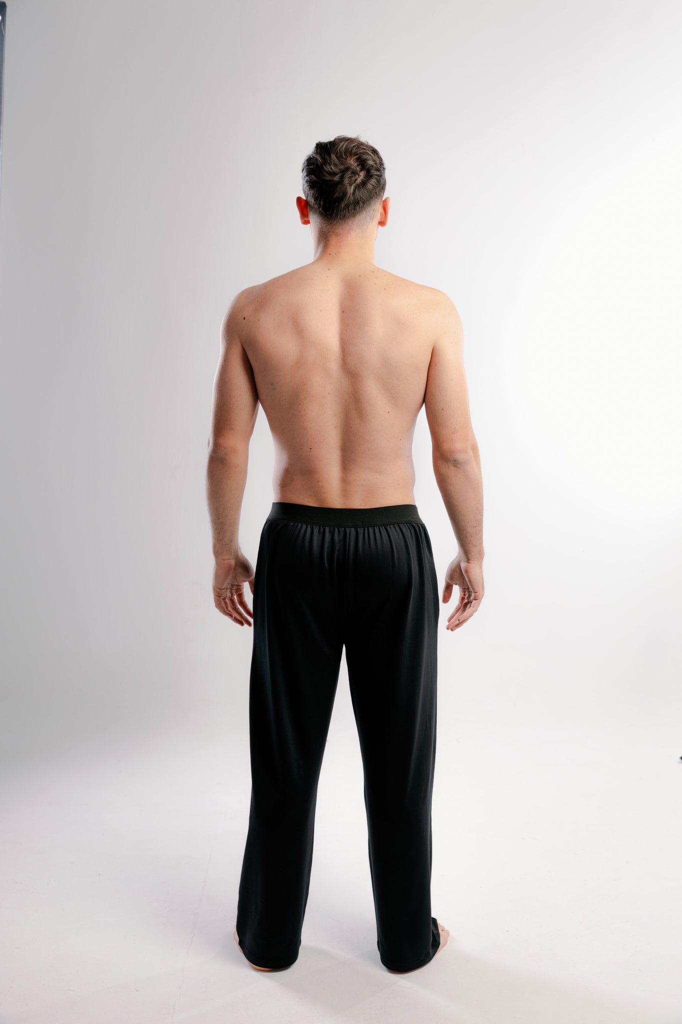 Black Cotton Pants