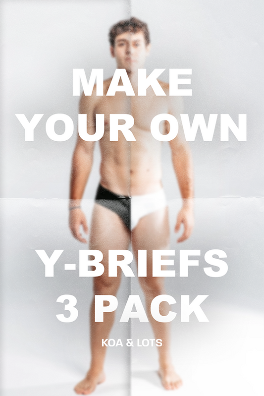 Make your own Y-Briefs 3 Pack